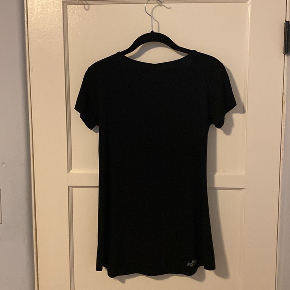 Ay Goey Black sparkly top Size M - Picture 4 of 5